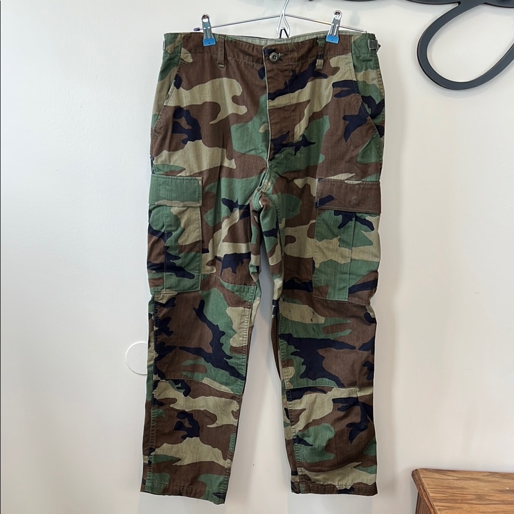 Men's BDU Camouflage Cargo Pants